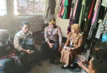 Kapolsek Jebres Beri Dukungan kepada Keluarga Guntur, Korban Kapal Virgo