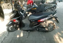 Tim URC Macan Lawu Bekuk Pencuri Motor di Toko Modern Jaten