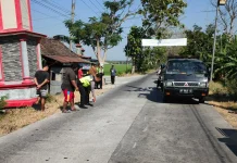 Satlantas Sragen Dalami Kecelakaan Beruntun di Plupuh, Satu Orang Tewas