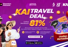 KAI Travel Deal, Tiket Kereta Cukup Bayar 81 Persen
