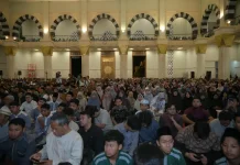 Ribuan Jemaah Padati Kajian Akbar di Masjid Agung Madaniyah