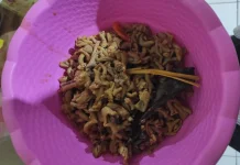 Oseng Usus Rumahan, Sensasi Pedas Menggoda
