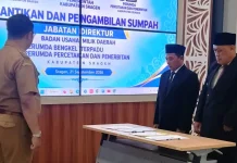 Lantik 2 Direktur BUMD Baru, Bupati Sigit Dorong Peningkatan Kontribusi PAD Sragen