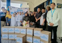 BMM dan PNM Wonogiri Bersama SOLOPEDULI Salurkan 45 Paket Keluarga Bahagia