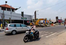 Perbaikan Jalan Provinsi, Dishub Sragen Rekayasa Lalu Lintas di Jalan Sukowati