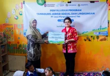 PT JSN Salurkan Bantuan Sarana Pendidikan untuk TK 04 Kaliboto