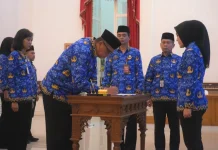 Empat ASN Boyolali, Resmi Dilantik dan Ditempatkan di Sejumlah Jabatan Kosong