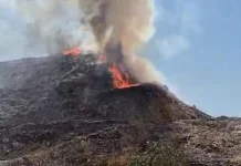 TPA Putri Cempo Kembali Terbakar, Api Pertama Terdeteksi dari Blok B