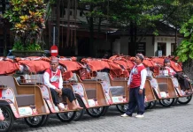 Bantu Pengayuh Lansia, Sragen Siapkan Distribusi 171 Becak Listrik dari GSN
