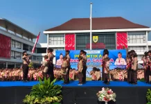 Wujudkan Generasi Berkarakter, 6.081 Pramuka Garuda Sragen Dilantik