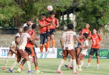 Liga Pegadaian di Sriwedari, Kendal Tornado FC vs PS Barito Putra Berakhir Imbang