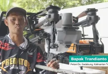 Modernisasi Pertanian Dorong Pemanfaatan Drone di Lahan