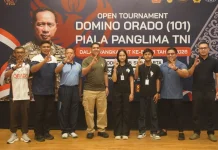 Danrem Buka Turnamen Domino ORADO 101 Piala Panglima TNI di Solo