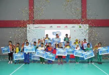 Jaring Bakat Bulutangkis, 480 Siswa SD Ikuti MilkLife Festival SenengMinton Solo
