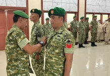 Puluhan Prajurit Kodim Surakarta Naik Pangkat, Dandim: Tingkatkan Pengabdian