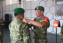 Prajurit Kodim Karanganyar Naik Pangkat, Dandim Minta Tingkatkan Integritas