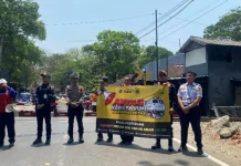 Kampanye BERTEMAN Tekankan Keselamatan Perlintasan Wonogiri