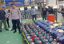 Polres Wonogiri Ungkap Penyelewengan Pertalite Subsidi 2,6 Ton