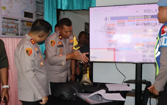 Kapolres Wonogiri Pastikan Pos Pengamanan Lebaran Siap