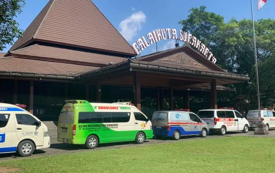 Siaga Pelayanan saat Lebaran, Pemkot Surakarta Apel Kesiapsiagaan Ambulans
