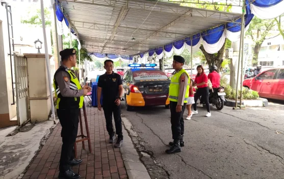 Polresta Surakarta Optimalkan Pengamanan, Ibadah Jumat Agung Berjalan Khidmat