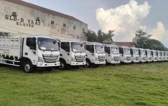 Perkuat KDKMP, 67 Unit Truk Mulai Tiba di Wilayah Kodim 0723 Klaten
