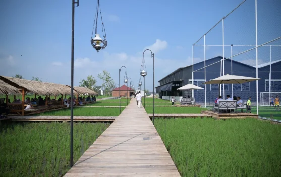 Dorong Pariwisata, Investor Putra Daerah Bangun Padi Padel Karanganyar