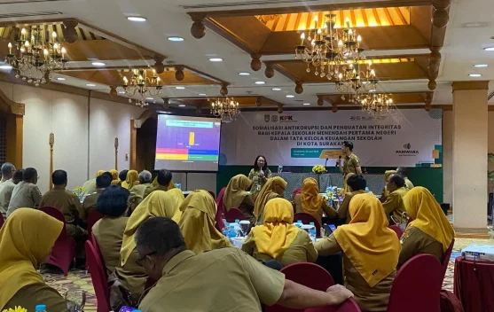 Sekda Solo Ajak Kepala SMP Jaga Integritas Antikorupsi di Sekolah