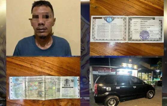 Polres Sragen Ringkus Pelaku Penggelapan Mobil Avanza di Bogor