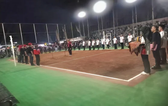 Sebanyak 14 Tim Meriahkan Turnamen Voli Pordus Desa Kerjo Lor