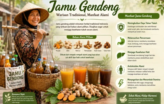 Manfaat Jamu Gendong, Warisan Tradisional yang Menyehatkan