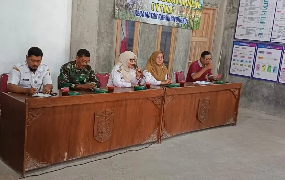 Danramil Karangnongko Komitmen Koramil Kawal Program Ketahanan Pangan