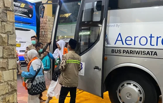 Sejumlah 357 Jemaah Kloter Sapu Jagat Tiba di Solo