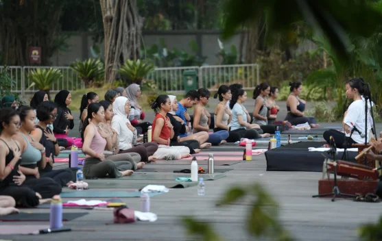 Wisatawan Luar Kota Dominasi Sesi Wellness Suaraga Fest 2026