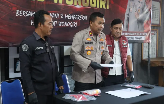 Polres Wonogiri Tegaskan Perang Narkoba dan Tangkap Pengedar Sabu