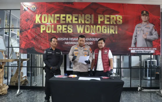 Polres Wonogiri Ringkus Tiga Pelaku Curanmor dalam Sepekan