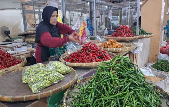 Pasokan Menipis, Harga Komoditas Cabai di Kota Solo Terus Berangsur Naik
