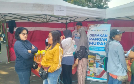 Gerakan Pangan Murah Klaten Diserbu Masyarakat