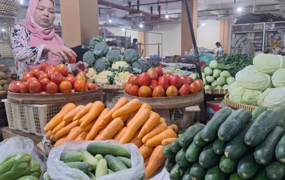 Harga Sayuran dan di Pasar Legi Solo Melonjak akibat Pasokan Berkurang