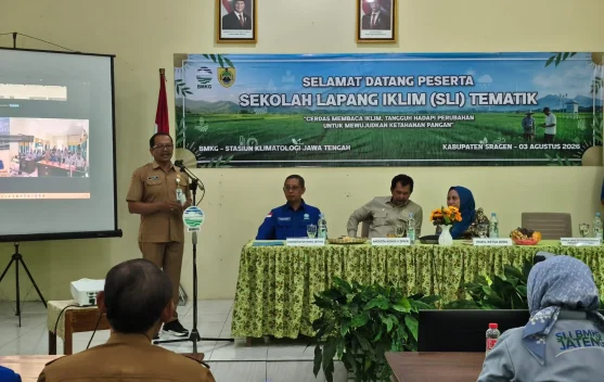 KTNA Sragen Kritik Sekolah Lapang Iklim BMKG, Terlambat-Sasaran Kurang Luas
