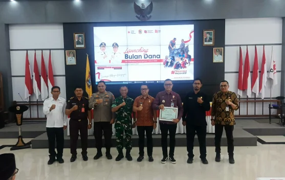 Bulan Dana PMI Karanganyar 2026 Resmi Dilaunching, Targetkan Perolehan 1,9 Miliar
