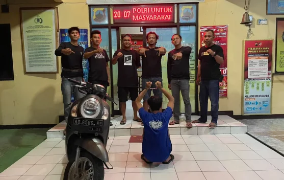 Bekuk Pelaku Penipuan Ranmor hingga Demak, Polsek Kalijambe Telusuri CCTV