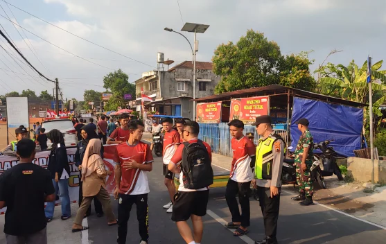 Polisi Kawal Pordes Merdeka Cup, Pesido Menang Telak