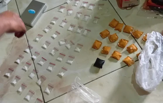 Polres Karanganyar Amankan Pengedar Sabu 105 Gram di Jaten, Sita 110 Paket Siap Edar