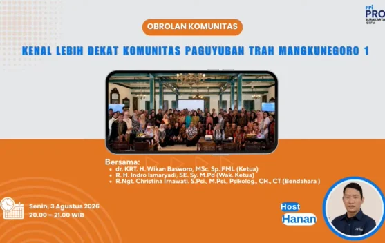 Menjaga Jejak Leluhur lewat Paguyuban Trah Mangkunegoro 1