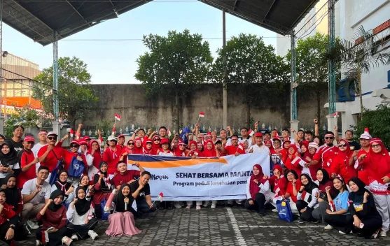 TASPEN Surakarta dan Bank Mantap Meriahkan HUT-RI bersama Pensiunan ASN
