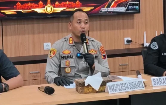 Polisi Tahan Dua Tersangka Pengeroyokan Pengendara Motor di Solo
