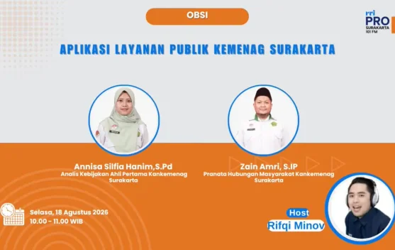Kemenag Surakarta Perluas Layanan Publik Digital