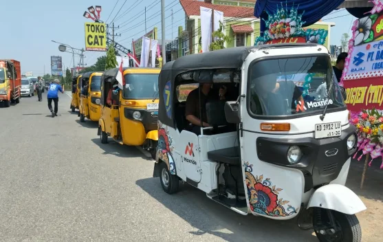Alternatif Transportasi di Sragen, Bajaj Maxride Resmi Ekspansi ke Bumi Sukowati