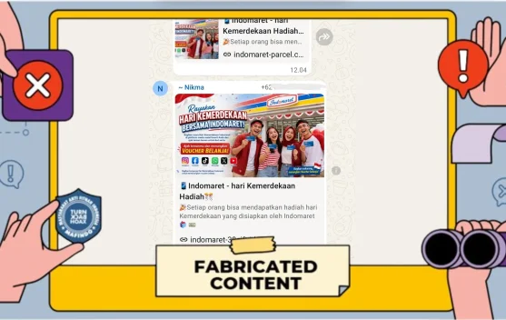Waspada Modus Phishing Voucher Kemerdekaan Mengatasnamakan Indomaret